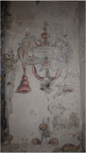 Capilla del Santo Cristo de Santa Teresa, Pinturas Murales